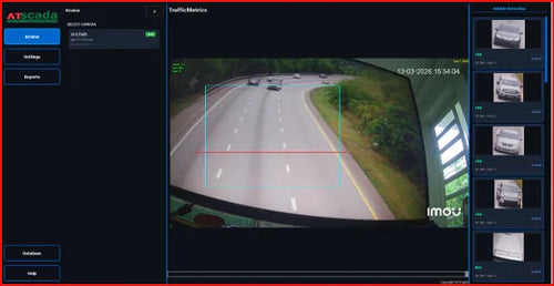 AI Traffic Analytics Platform | ONVIF Camera Integration | Real-Time Vehicle Detection & Counting Software