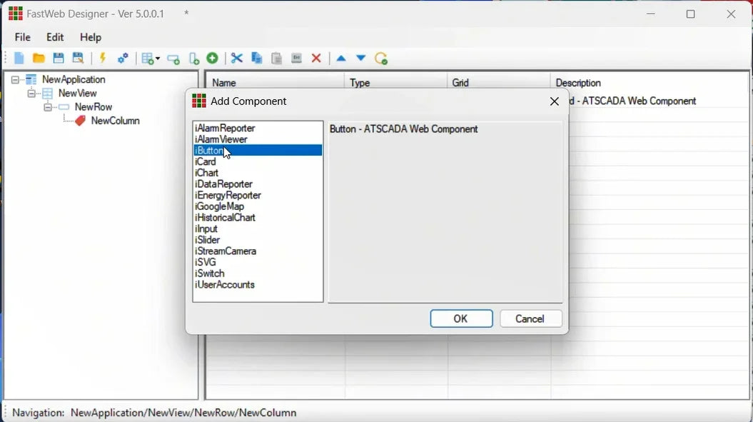 Professional Web Interface Design Software for Industrial Monitoring | FastWeb 5.0.0.1